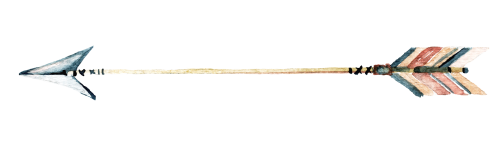 (s240-C) Watercolor Arrows Set or Single