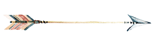 (s240-C) Watercolor Arrows Set or Single