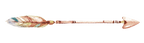 (s240-C) Watercolor Arrows Set or Single