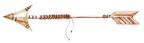 (s240-C) Watercolor Arrows Set or Single