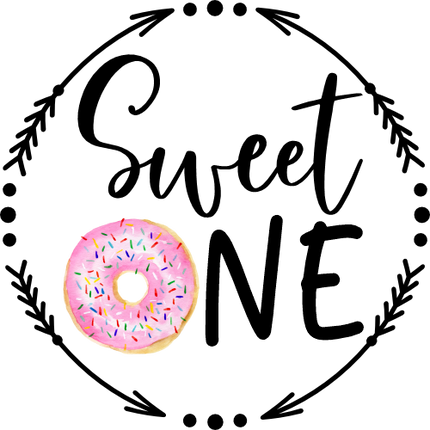 (s242-3D) Sweet One 82 Donut Style Options