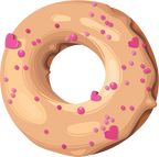 (s242) Colorful Glazed Donut Sprinkles