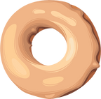 (s242) Colorful Glazed Donut