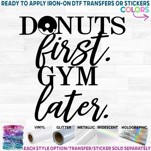 (s242-9F) Donuts First Gym Later