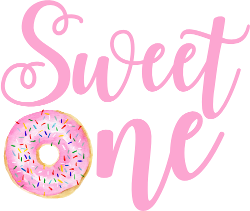 (s242-2) Sweet One 82 Donut Style Options