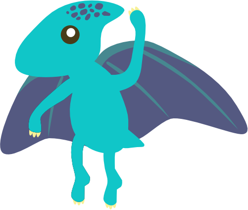 (s244-3-1B) Baby Dinosaur
