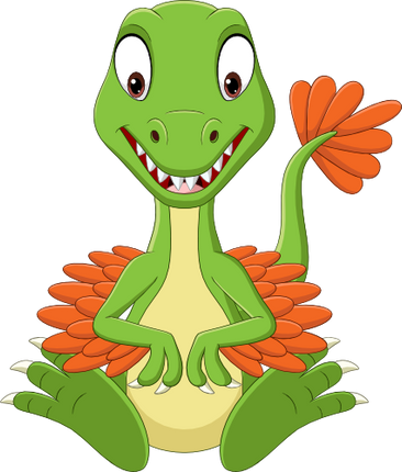 (244-03-2G) Baby Dinosaur