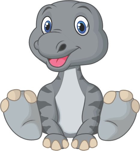 (s244-3-2L) Baby Dinosaur
