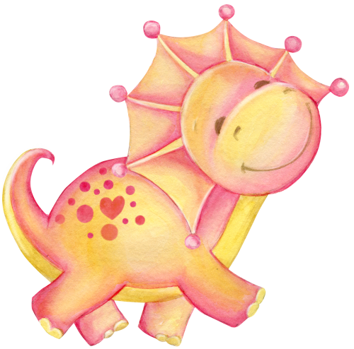 (s244-3-3N) Baby Dinosaur