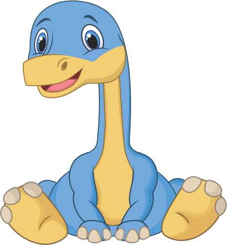 (s244-3-2P) Baby Dinosaur