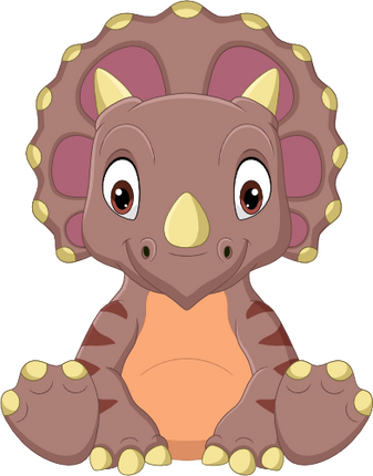 (244-03-2R) Baby Dinosaur