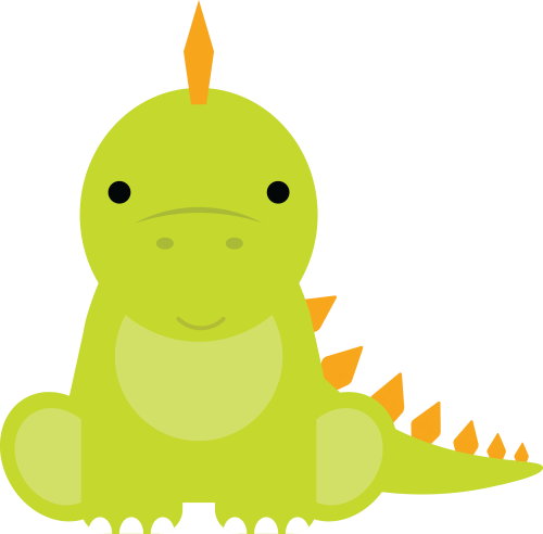 (s244-3-1Z) Baby Dinosaur