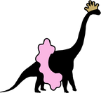 (244-4-B) Dinosaurs Dinosaur Princess Ballerina Crown Tiara Tutu