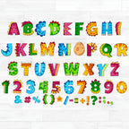 (s244-6A) Dinosaur Letters Custom Name Text