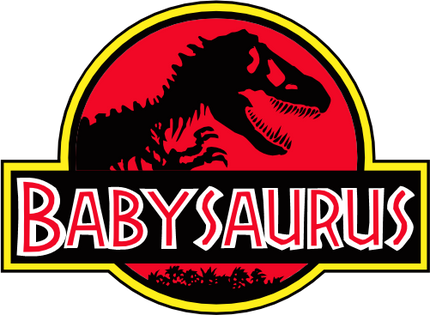 (244-07-C11) Classic Jurassic Family Dinosaur Collection Custom Text