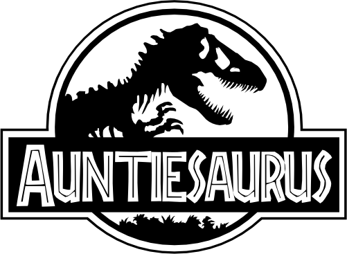 (244-07-C13) Dinosaur Family Custom Text