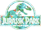 (244-07-C13) Tropical Floral Dinosaur Custom