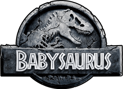 (244-07-C15-1) Stone Jurassic Family Dinosaur Custom