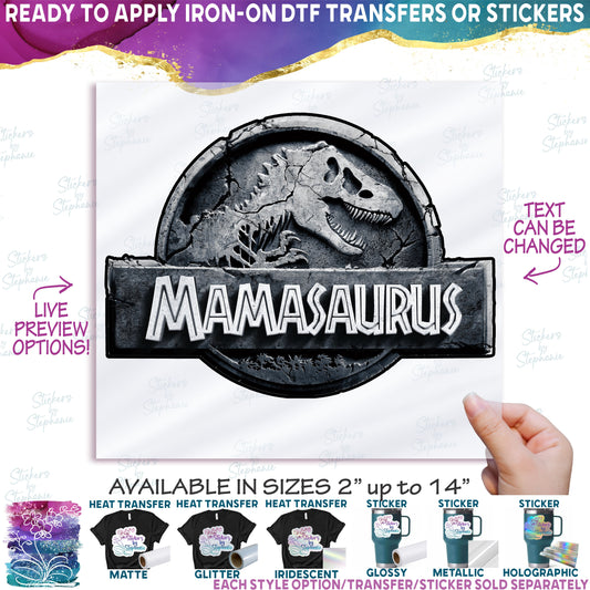 (s244-C15-1) Stone Family Dinosaur