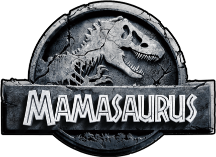 (244-07-C15-1) Stone Jurassic Family Dinosaur Custom