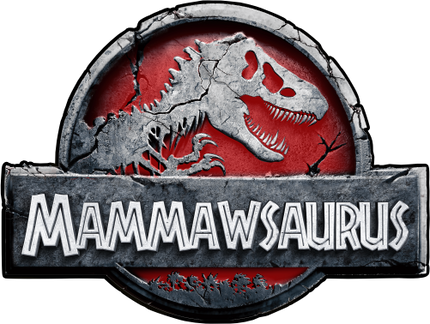 (244-07-C15-2) Red Stone Jurassic Family Dinosaur Custom