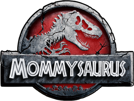 (244-07-C15-2) Red Stone Jurassic Family Dinosaur Custom