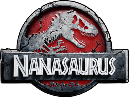 (244-07-C15-2) Red Stone Jurassic Family Dinosaur Custom