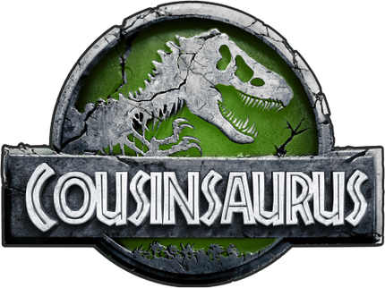 (244-07-C15-3) Green Stone Jurassic Family Dinosaur Custom