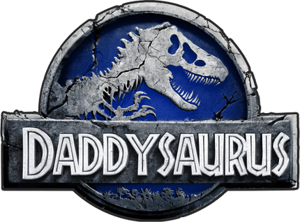 (244-07-C15-4) Blue Stone Jurassic Family Dinosaur Custom