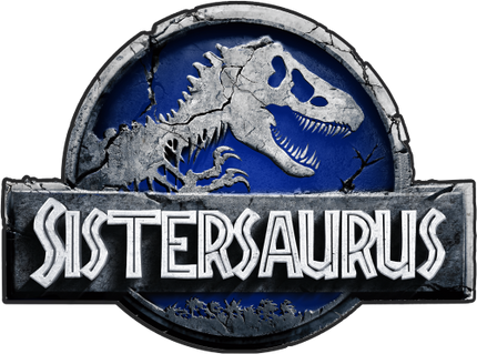 (244-07-C15-4) Blue Stone Jurassic Family Dinosaur Custom