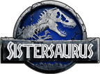 (244-07-C15-4) Blue Stone Jurassic Family Dinosaur Custom