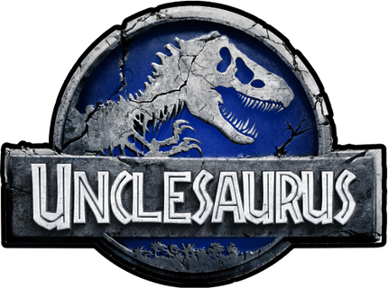 (244-07-C15-4) Blue Stone Jurassic Family Dinosaur Custom