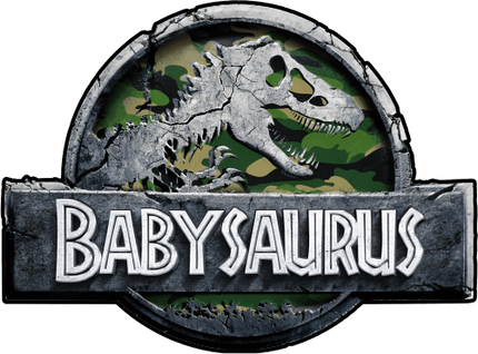 (244-07-C15-5) Camo Stone Jurassic Family Dinosaur Custom