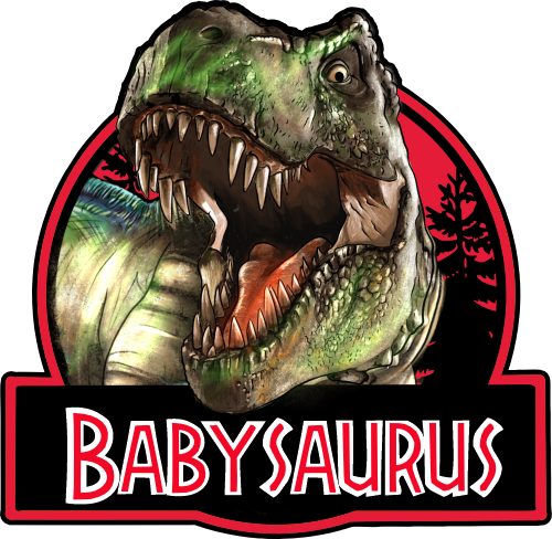 (244-07-C16) Dinosaur T Rex Tyrannosaurus Family Custom Text