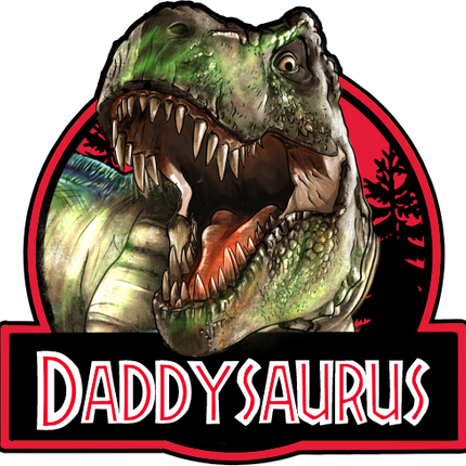 (244-07-C16) Dinosaur T Rex Tyrannosaurus Family Custom Text