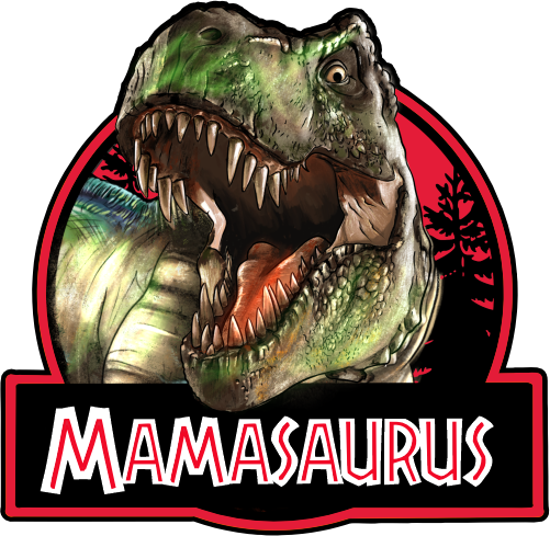 (s244-C16) Dinosaur T Rex Tyrannosaurus Family Custom Text