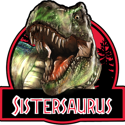 (244-07-C16) Dinosaur T Rex Tyrannosaurus Family Custom Text