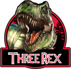 (s244-C16) Dinosaur T Rex Tyrannosaurus Family Custom Text