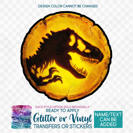 s244-L5 Dinosaur Amber