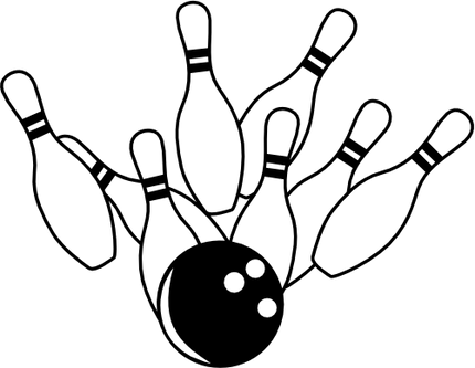 (s248-1-F) Bowling Ball Pins