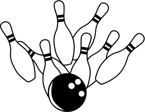 (s248-1-F) Bowling Ball Pins