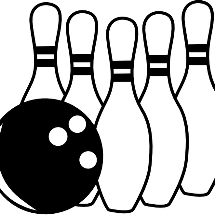 (s248-1-H) Bowling Ball Pins