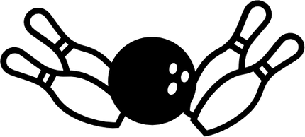 (s248-1-K) Bowling Ball Pins