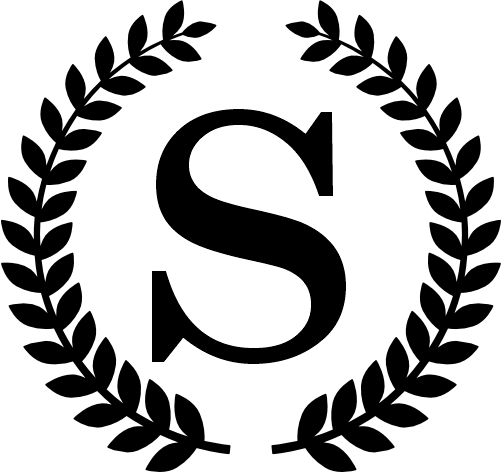 (250-02-S) Laurel Wreath Monogram Block Letter