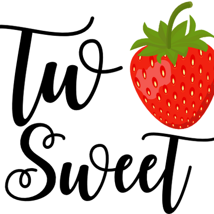 (s253-5B) Two Sweet Strawberry
