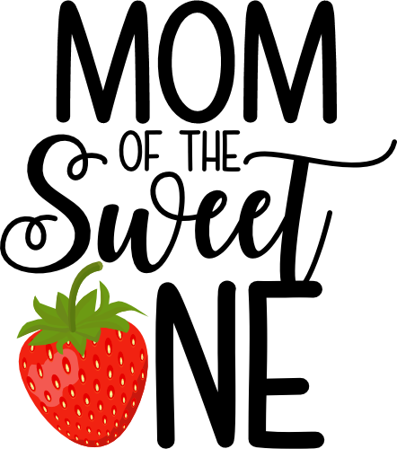 (s253-5B) Strawberry Family of the Sweet One Custom Text