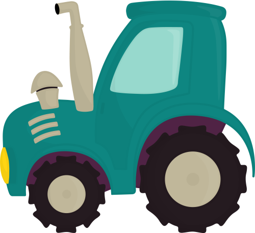(259-01-3I) Teal Tractor