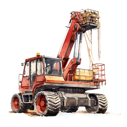 (259-01-2V) Watercolor Construction