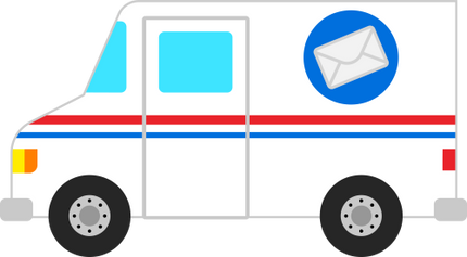 (259-03-2B) Mail Postal Truck