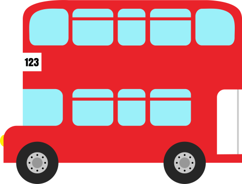 (259-03-2E) Double Decker Bus